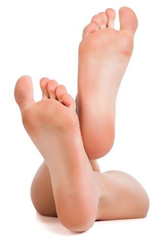 Gyönyörű láb és lábujjak - a Zenidol krém használatának eredménye